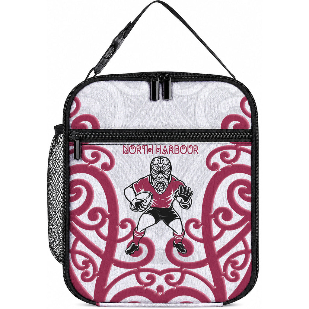 North Harbour Rugby New Zealand Lunch Bag Aotearoa Maori Pukana Tiki Mascot