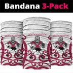 North Harbour Rugby New Zealand Neck Gaiter Aotearoa Maori Pukana Tiki Mascot
