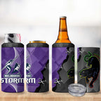 Storm And Panthers Rugby 2024 4 in 1 Can Cooler Tumbler Go Champions Grand Final Dynamic Style