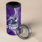 Storm And Panthers Rugby 2024 4 in 1 Can Cooler Tumbler Go Champions Grand Final Dynamic Style