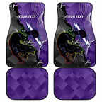 Personalised Storm And Panthers Rugby 2024 Car Mats Go Champions Grand Final Dynamic Style