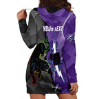 Personalised Storm And Panthers Rugby 2024 Hoodie Dress Go Champions Grand Final Dynamic Style