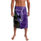 Personalised Storm And Panthers Rugby 2024 Lavalava Go Champions Grand Final Dynamic Style