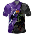 Personalised Storm And Panthers Rugby 2024 Polo Shirt Go Champions Grand Final Dynamic Style