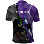 Personalised Storm And Panthers Rugby 2024 Polo Shirt Go Champions Grand Final Dynamic Style