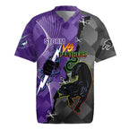 Personalised Storm And Panthers Rugby 2024 Rugby Jersey Go Champions Grand Final Dynamic Style