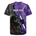Personalised Storm And Panthers Rugby 2024 Rugby Jersey Go Champions Grand Final Dynamic Style