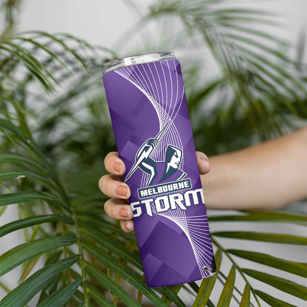 Storm And Panthers Rugby 2024 Skinny Tumbler Go Champions Grand Final Dynamic Style