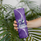 Storm And Panthers Rugby 2024 Skinny Tumbler Go Champions Grand Final Dynamic Style