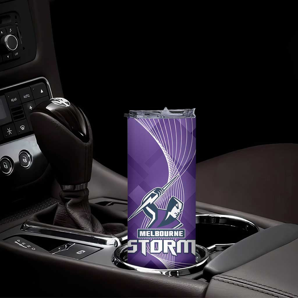 Storm And Panthers Rugby 2024 Skinny Tumbler Go Champions Grand Final Dynamic Style
