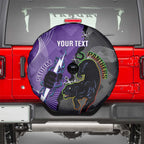 Personalised Storm And Panthers Rugby 2024 Spare Tire Cover Go Champions Grand Final Dynamic Style