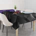 Personalised Storm And Panthers Rugby 2024 Tablecloth Go Champions Grand Final Dynamic Style