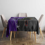 Personalised Storm And Panthers Rugby 2024 Tablecloth Go Champions Grand Final Dynamic Style