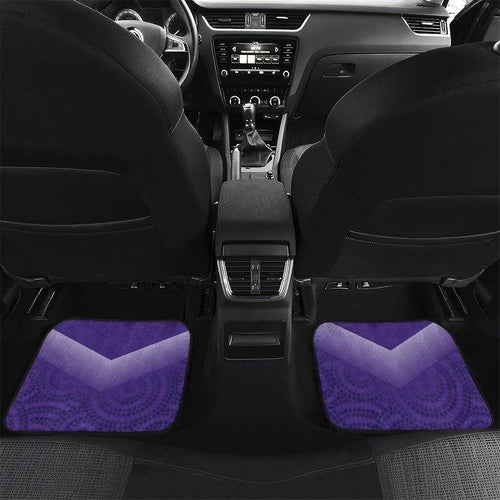 Personalised Storm Rugby 2024 Car Mats Mascot With Trophy Go Champions Aboriginal Art