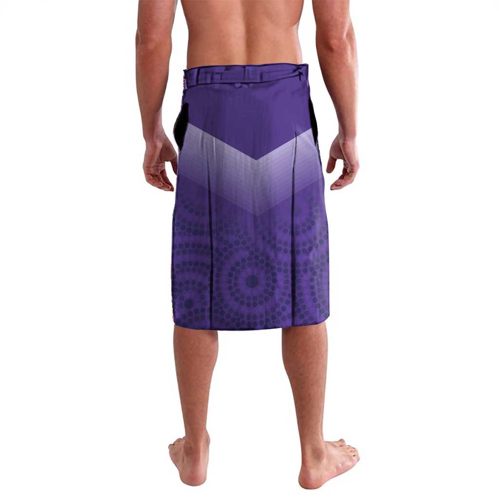 Personalised Storm Rugby 2024 Lavalava Mascot With Trophy Go Champions Aboriginal Art