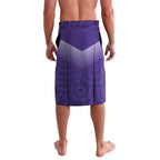 Personalised Storm Rugby 2024 Lavalava Mascot With Trophy Go Champions Aboriginal Art
