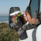 Personalised Panthers Rugby 2024 Tumbler With Handle Mascot With Trophy Go Champions Aboriginal Art