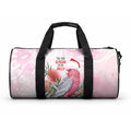 Pink Galah Christmas Australia Duffle Bag Watercolor Painting Aboriginal Art