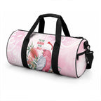 Pink Galah Christmas Australia Duffle Bag Watercolor Painting Aboriginal Art