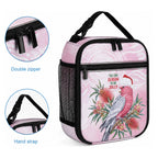 Pink Galah Christmas Australia Lunch Bag Watercolor Painting Aboriginal Art