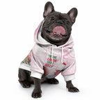 Pink Galah Christmas Australia Pet Hoodie Watercolor Painting Aboriginal Art