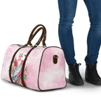 Pink Galah Christmas Australia Travel Bag Watercolor Painting Aboriginal Art