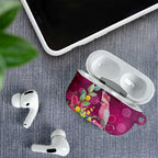 Australia Pink Cockatoo Christmas AirPods Case Aussie Native Flowers Merry Xmas - Pink - Aussie Hoodie