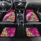 Australia Pink Cockatoo Christmas Car Mats Aussie Native Flowers Merry Xmas - Pink - Aussie Hoodie