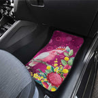 Australia Pink Cockatoo Christmas Car Mats Aussie Native Flowers Merry Xmas - Pink - Aussie Hoodie