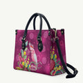 Australia Pink Cockatoo Christmas Leather Bag Aussie Native Flowers Merry Xmas - Pink - Aussie Hoodie