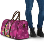 Australia Pink Cockatoo Christmas Travel Bag Aussie Native Flowers Merry Xmas - Pink - Aussie Hoodie