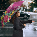Australia Pink Cockatoo Christmas Umbrella Aussie Native Flowers Merry Xmas - Pink - Aussie Hoodie