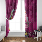 Australia Pink Cockatoo Christmas Window Curtain Aussie Native Flowers Merry Xmas - Pink - Aussie Hoodie