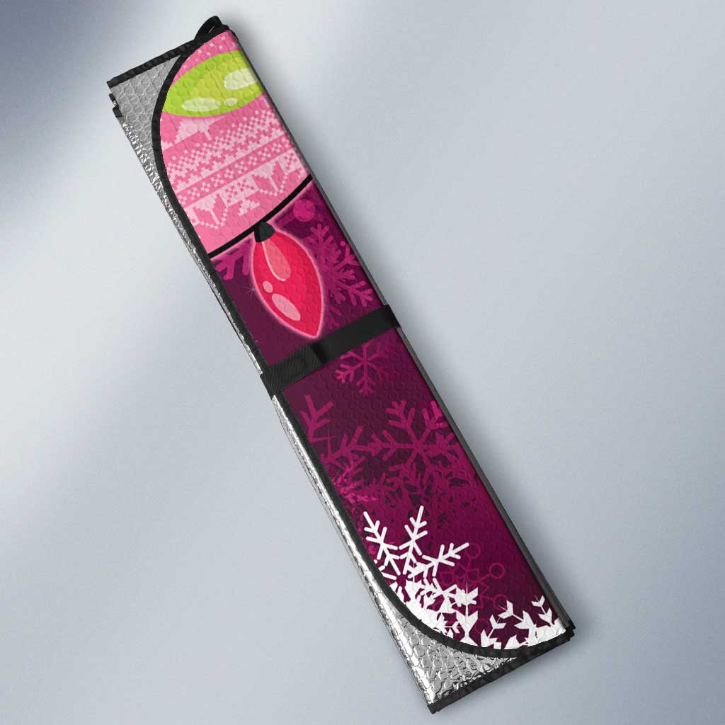Pink Cockatoo Australia Christmas Auto Sun Shade Grevillea Eucalyptus Blossoms - Aussie Hoodie