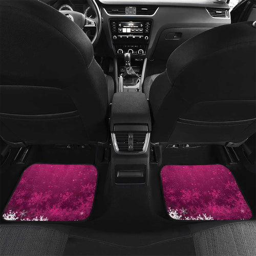 Pink Cockatoo Australia Christmas Car Mats Grevillea Eucalyptus Blossoms - Aussie Hoodie