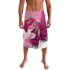 Pink Cockatoo Australia Christmas Lavalava Grevillea Eucalyptus Blossoms - Aussie Hoodie