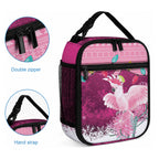 Pink Cockatoo Australia Christmas Lunch Bag Grevillea Eucalyptus Blossoms