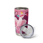 Pink Cockatoo Australia Christmas Tumbler Cup Grevillea Eucalyptus Blossoms - Aussie Hoodie