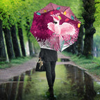 Pink Cockatoo Australia Christmas Umbrella Grevillea Eucalyptus Blossoms - Aussie Hoodie