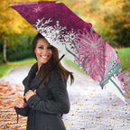 Pink Cockatoo Australia Christmas Umbrella Grevillea Eucalyptus Blossoms - Aussie Hoodie