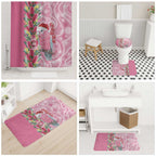 Australia Pink Galah Christmas Bathroom Set Falalalala Galalah Bottlebrush Aboriginal Art - Aussie Hoodie