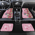 Australia Pink Galah Christmas Car Mats Falalalala Galalah Bottlebrush Aboriginal Art - Aussie Hoodie