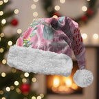 Australia Pink Galah Christmas Santa Hat Falalalala Galalah Bottlebrush Aboriginal Art - Aussie Hoodie