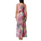 Australia Pink Galah Christmas Family Matching Tank Maxi Dress and Hawaiian Shirt Falalalala Galalah Bottlebrush Aboriginal Art - Aussie Hoodie