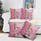 Australia Pink Galah Christmas Pillow Cover Falalalala Galalah Bottlebrush Aboriginal Art - Aussie Hoodie