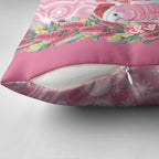 Australia Pink Galah Christmas Pillow Cover Falalalala Galalah Bottlebrush Aboriginal Art - Aussie Hoodie