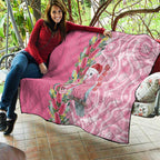 Australia Pink Galah Christmas Quilt Falalalala Galalah Bottlebrush Aboriginal Art - Aussie Hoodie