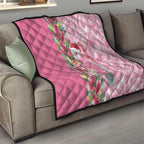 Australia Pink Galah Christmas Quilt Falalalala Galalah Bottlebrush Aboriginal Art - Aussie Hoodie