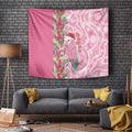 Australia Pink Galah Christmas Tapestry Falalalala Galalah Bottlebrush Aboriginal Art - Aussie Hoodie