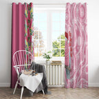 Australia Pink Galah Christmas Window Curtain Falalalala Galalah Bottlebrush Aboriginal Art - Aussie Hoodie